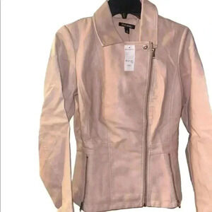 BRAND NEW!💕Roz & Ali Pink Faux Leather Jacket - SUPER CUTE